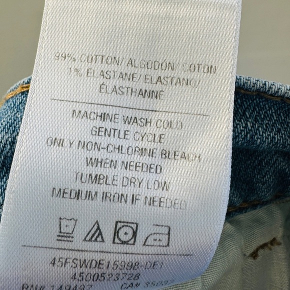 Joes The Og Delia Womens Slim Straight Jeans Sz 27 High Waist Casual Blue Basic - Picture 10 of 11